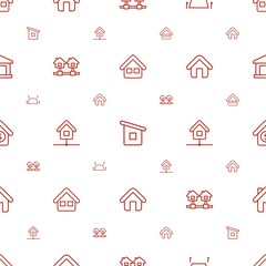Wall Mural - real icons pattern seamless white background