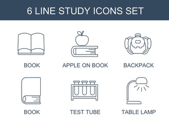 Poster - study icons