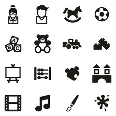 Sticker - Kindergarten or Day Care Icons 