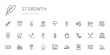 © NinjaStudio - growth icons set
