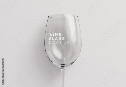 Download Wine Glass Mockup Stock Template Adobe Stock