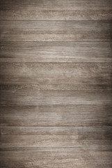 Wall Mural - Old Brown Wood Floor Board Background