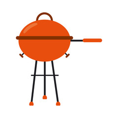 Poster - bbq grill symbol isolated