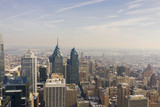 Fototapeta  - Aerial photo Downtown Philadelphia PA skyscrapers business district
