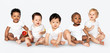 © Rawpixel.com - Diverse babies sitting on the floor