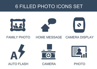 Canvas Print - 6 photo icons