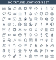 Sticker - light icons