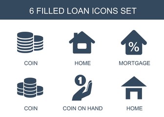 Poster - 6 loan icons