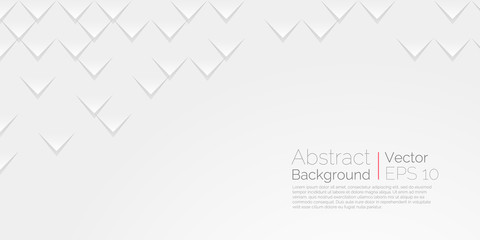 Wall Mural - White abstract background. Vector wallpaper abstract scales texture