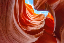 Antelope Canyon Is A Slot Canyon In The American Southwest.