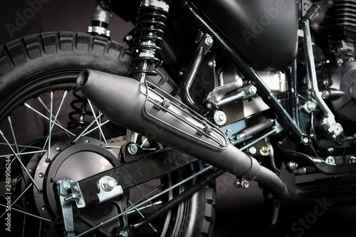 motocycle classic detail Slika na platnu