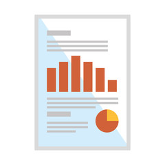 Poster - document paper with statistics