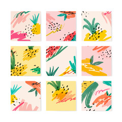 Wall Mural - Memphis summer background collection