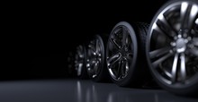 Alloy Wheels Tire Auto Cast