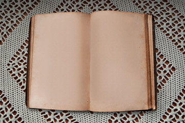 Beautiful photo of rustic, vintage, retro book