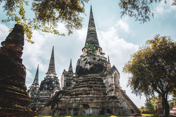 Wall Mural - Ayutthaya - Wat Phra Si Sanphet, Thailand