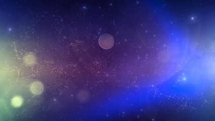 Wall Mural - star cluster and plasma in outer space.space background