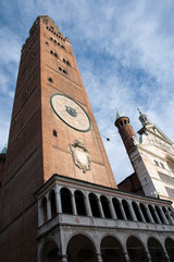 Wall Mural - Il Torrazzo di Cremona, located next to the cathedral of Cremona