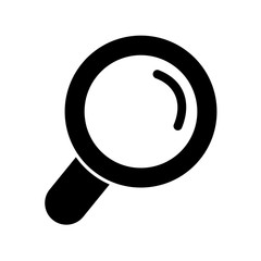 Poster - magnifying glass icon