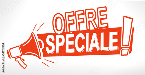 offre sp ciale sur m gaphone Acheter ce vecteur libre de offre sp ciale sur m gaphone Acheter ce vecteur libre de