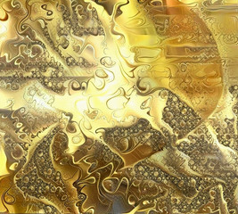 Wall Mural - Golden light