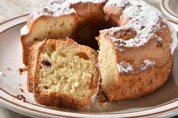 Wall Mural - Gourmet cranberry bundt cake