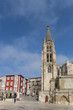 Tower of the Santa Maria Cathedral in Burgos, Spain
