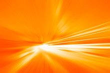 Fast Moving High Speed Blur Hot Heat Orange Fire Color Tone