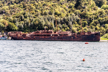 Canvas Print - Chacabuco Shipwreck