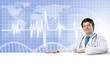 © adam121 - Doctor with banner