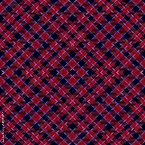 Fabric diagonal tartan, pattern textile,  traditional.
