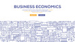 © Atakan - BUSINESS ECONOMICS BANNER CONCEPT