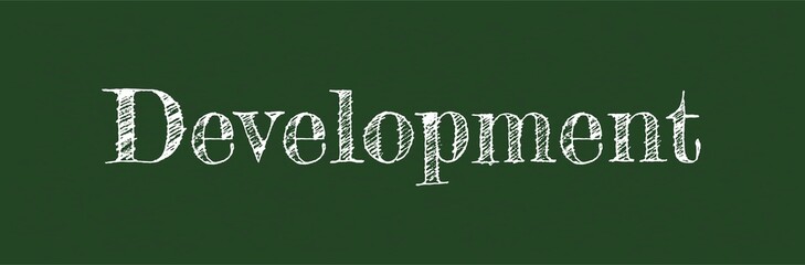 Development word concept