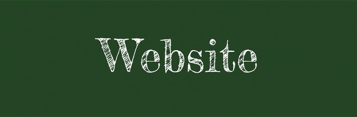 Website word concept