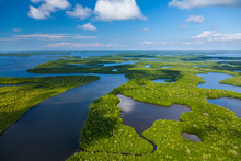 Aerial View, Everglades Natuional Park, FLORIDA, USA, AMERICA