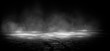 © MiaStendal - Wet asphalt, reflection of neon lights, a searchlight, smoke. Abstract light in a dark empty street with smoke, smog. Dark background scene of empty street, night view, night city.