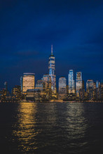 New York Night Skyline.