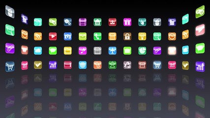icon interface application smartphone tablet