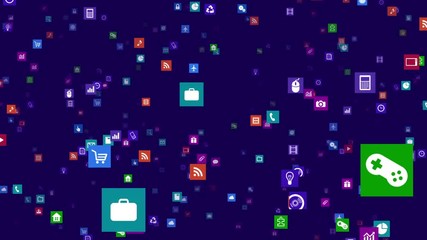 icon interface application smartphone tablet