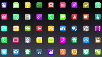 icon interface application smartphone tablet