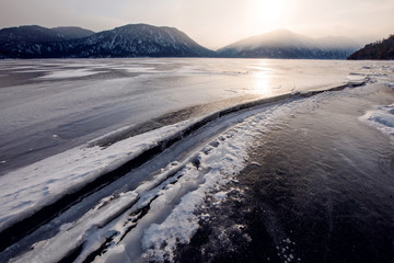 Canvas Print - winter baikal