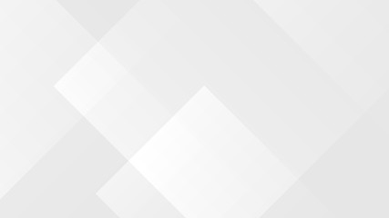 White gradient abstract polygon pattern on gray background.