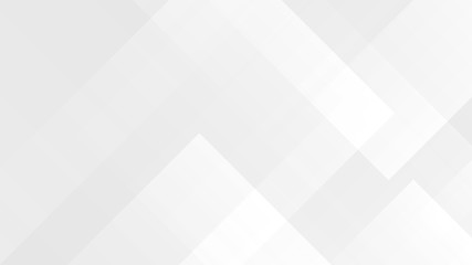 Wall Mural - white gradient abstract polygon pattern on gray background.