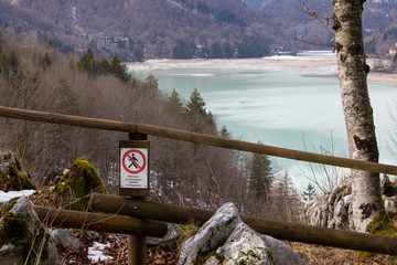 Canvas Print - Lago Pericolo