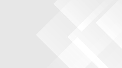 Wall Mural - white gradient abstract polygon pattern on gray background.