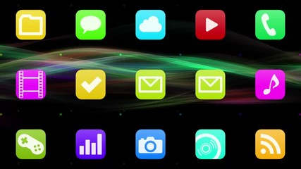 icon interface application smartphone tablet