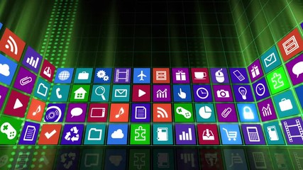 icon interface application smartphone tablet