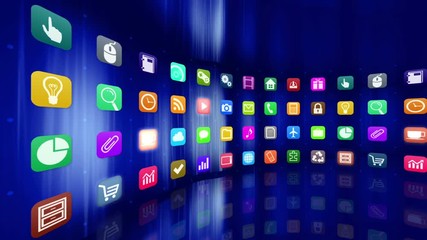 icon interface application smartphone tablet