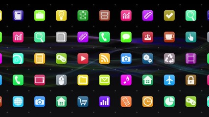 icon interface application smartphone tablet