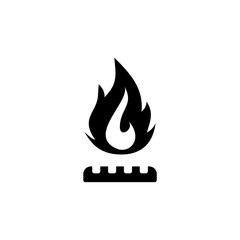 Poster - Natural Gas Icon or sign